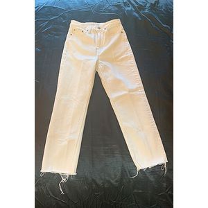 white topshop jeans🤍